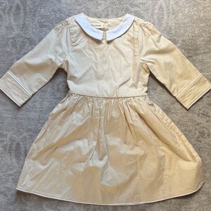 Classic Cream Kids Dress